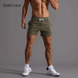 Men's Leisure Shorts With Lace Up And Pockets
