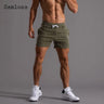 Men's Leisure Shorts With Lace Up And Pockets