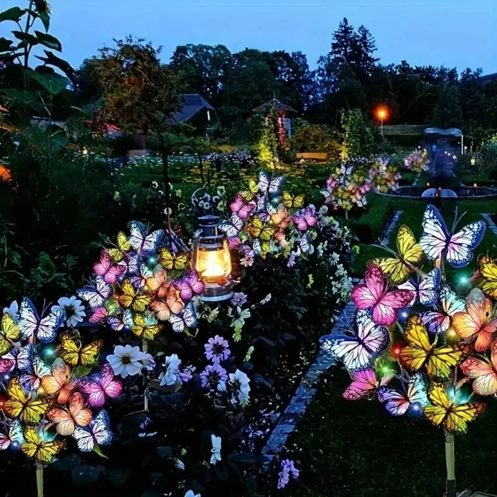 Solar LED Garden Butterfly Decoration