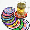 4PCS/set Embroidery Cloth Protective Coaster Mats