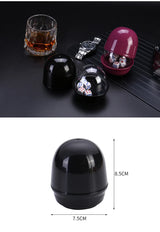 5pc Enclosed Dice Cup