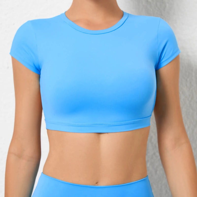 Hearuisavy Sports Backless,  Breathable Yoga Shirt