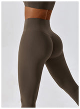 Women High Waist Seamless Push Up Fitness Leggings