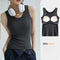 Women Ribbed Camisole with Pads