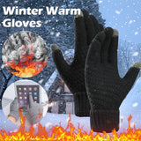 Winter Gloves With Touchscreen, Non-slip And Waterproof for Men And Women.