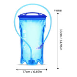 WRELS 1L/1.5L/2L/3LFoldable Outdoor Backpack Drinking Water Bag