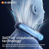 Xiaomi 5-speed 8000MAH Rechargeable Neck Fan With LED Digital Display
