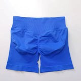 NCLAGEN 4.5" Women's  Low Ribbed Band Scrunch Butt Seamless Impact Shorts