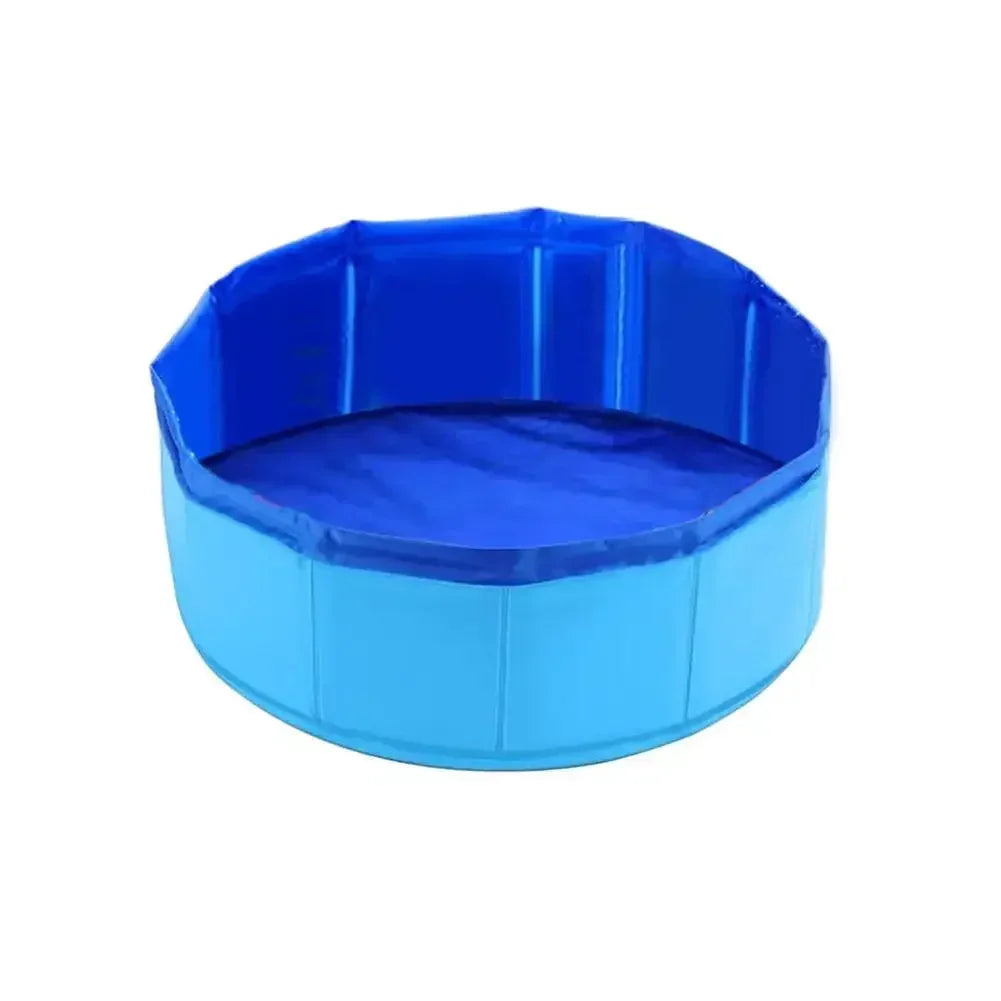 Foldable Pet Pool With Toys