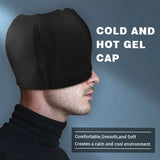 Hot/Cold Gel Cap For Relief Of Migraines, Stress Or Sinus Pressure