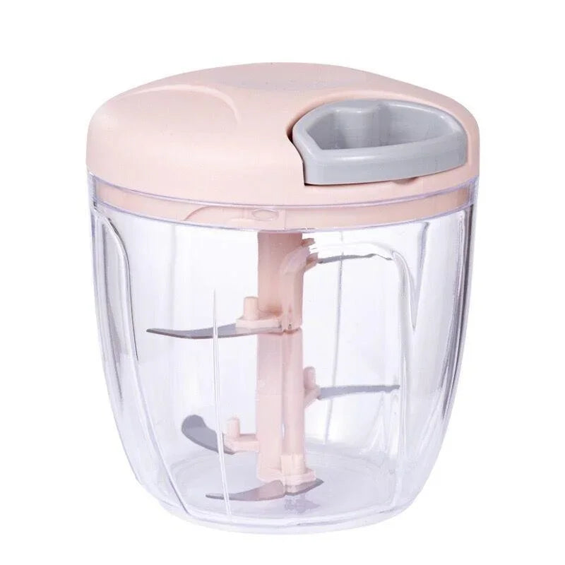 500ML Or 900ML Manual Vegetable Onion Garlic Meat Pull Chopper