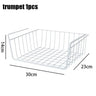 Multifunctional Iron bottom hanging Storage basket