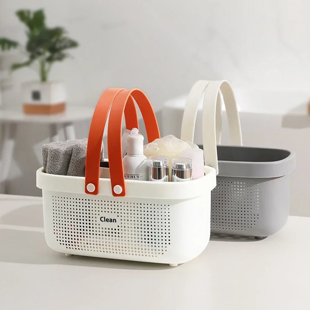 Mesh Shower Basket With Handle