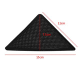 Triangle Carpet Non-slip Washable Corner Stickers