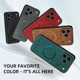 Classic Leather Phone Case For iPhone 16 11 12 13 15 17 Pro Max 16E 14 Plus 17 Air