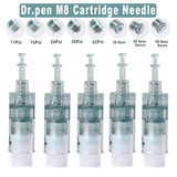 Dr Pen 5/10/20/50/100pcs  M8 Needle Cartridge Derma Pen Replacement ULTIMA-M8 Microneedling 11/ 16/24/ 36/ 42 Pin 5D Nano Needles