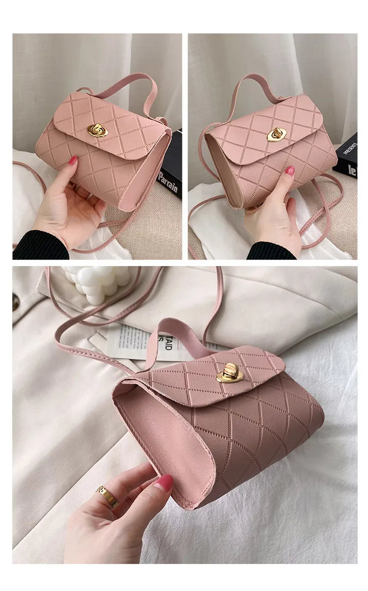 PU Leather Crossbody Mini Shoulder Handbag