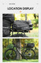 Waterproof 3 in 1rear bike bag. Reflective, 20L capacity