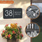 Customized Acrylic Laser Outdoor Personalized House Number Plaque