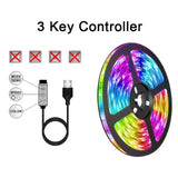 USB LED Strip Lights APP Control Color Changing 5050 RGB