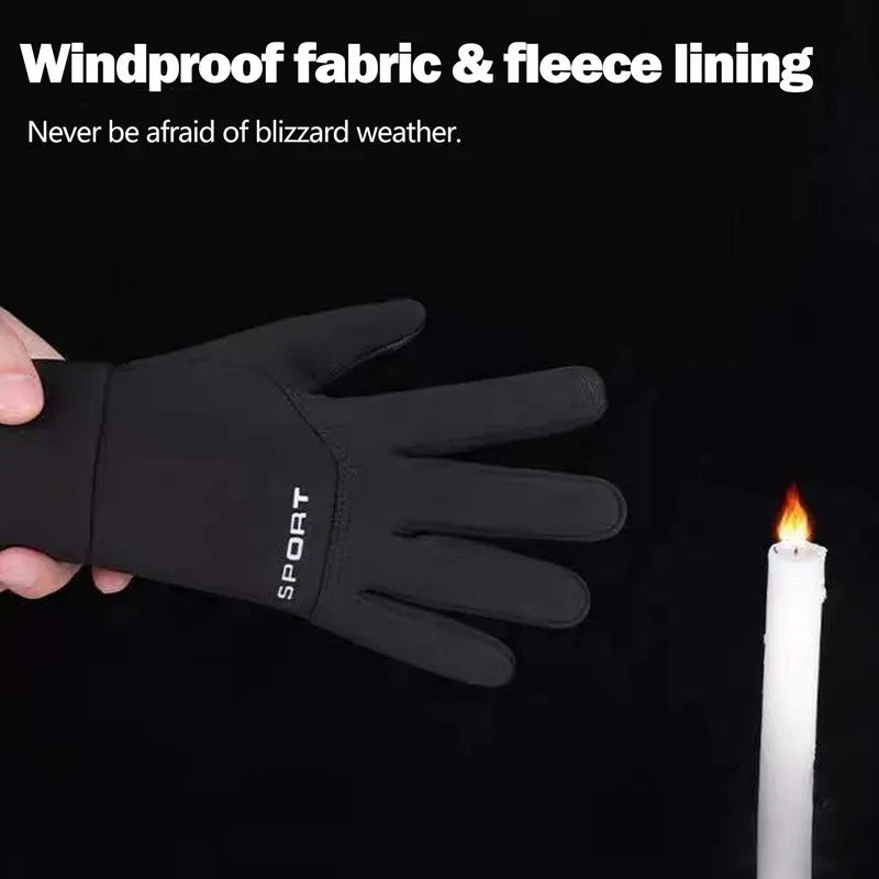 Winter Gloves With Touchscreen, Non-slip And Waterproof for Men And Women.