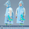 Children's Cartoon Raincoat With Backpack Space
