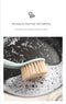 Multifunctional Long Handle Cleaning Brush With Lever To Hang On The Edge of Sink.