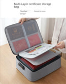 3-layers Document Storage Box With Password Lock.