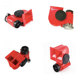 FARBIN Snail Air Horn With Compressor Relay Harness 12V 150db  For Trucks, Cars Or Motorcyles