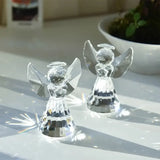 Crystal Christmas Angel Statue