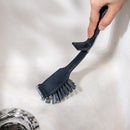 Multifunctional Long Handle Cleaning Brush With Lever To Hang On The Edge of Sink.