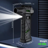USB Charging 1000000 RPM 380G Turbo Air Blower With LED Lighting