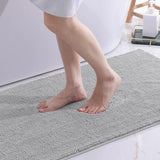 Kitinjoy Chenille Non-slip Washable Quick Drying Bath Mat