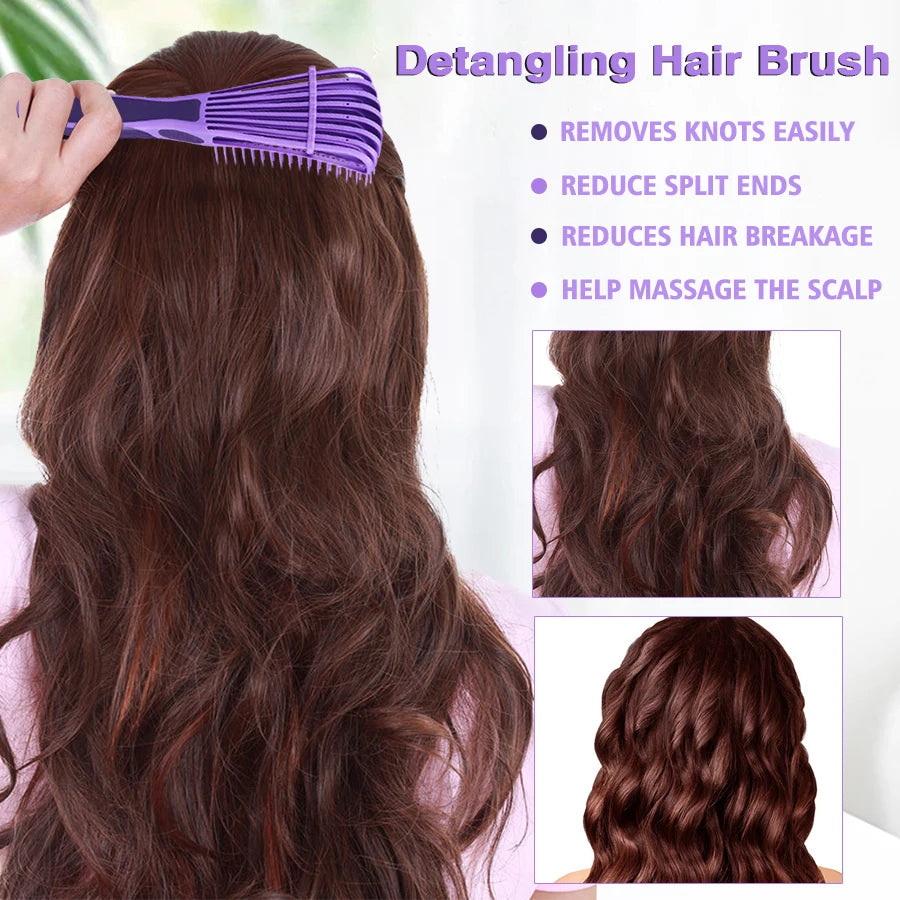 1Pcs Anti-Static Scalp Massage Detangling Brush