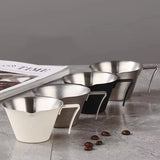 Stainless Steel with Measurement Espresso Extraction Cup