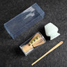 3/4pcs Matcha Bamboo Whisk Teaspoon And Ceramic matte Bowl