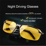 Polarized UV Yellow Night Vision Driving Glasses.