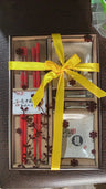 Ceramic Sushi Dish With Chopsticks And Holder