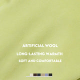 Soft Artificial Wool Zipup Jacket