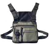 Men's Workwear functional vest chest bag