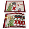 Christmas linen Table place mats