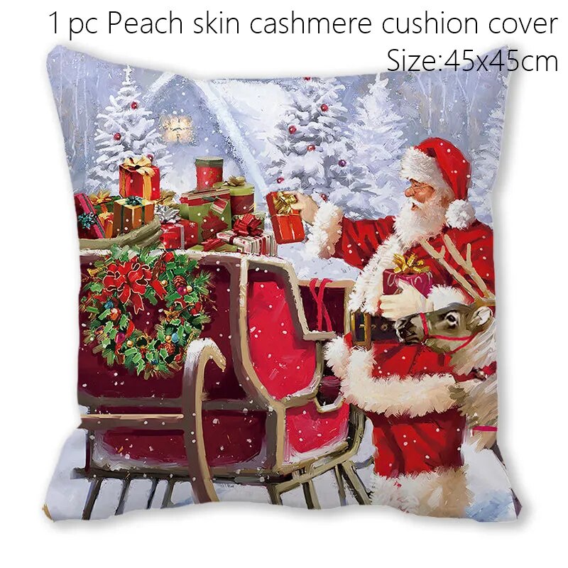 Christmas Decorative Doormat/Pillowcases.