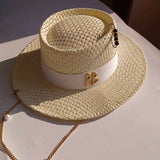 Women's Delicate Woven Summer Straw Hat