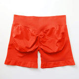 NCLAGEN 4.5" Women's  Low Ribbed Band Scrunch Butt Seamless Impact Shorts