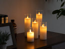 6Pcs Led Flameless Acrylic Battery Candles.