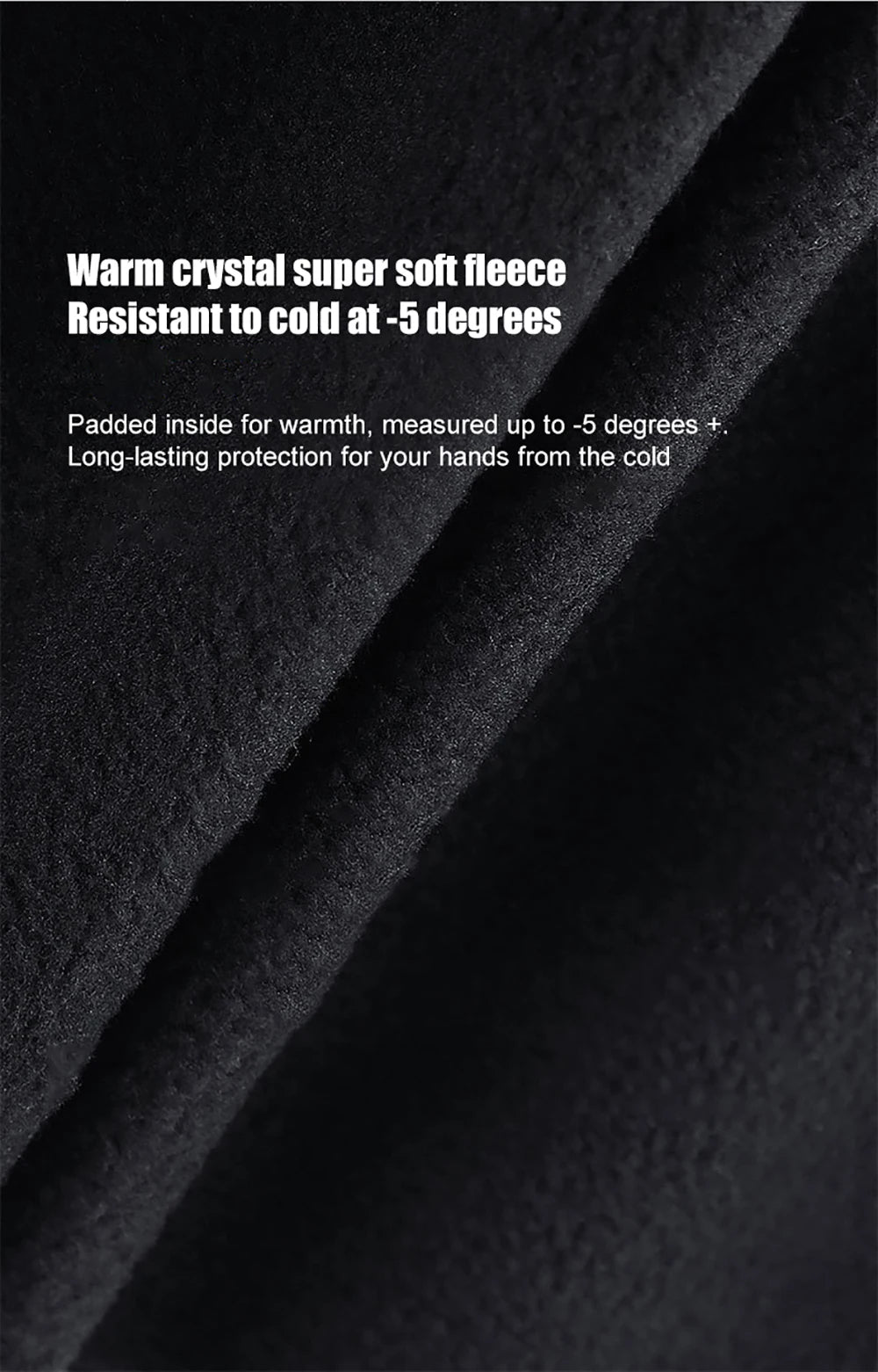 Men's Fleece Waterproof Winter Gloves