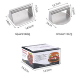 Stainless Steel Non-Stick Hamburger Press