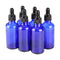 1 Pc 5ml 10ml 15ml 20ml 30ml 50ml Or 100ml Blue Glass Bottle With Dropper For Essential Oils