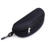 KLASSNUM Hard Eyeglass Protector Case With Zipper And Carabiner Hook