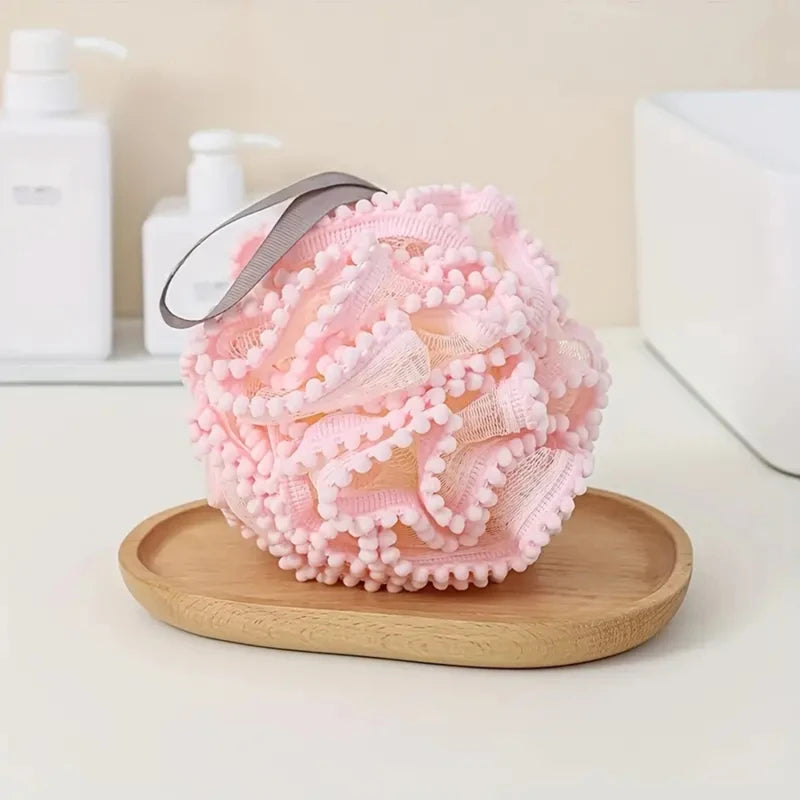 Soft Mesh Skin Cleansing Exfoliating Bath Sponge